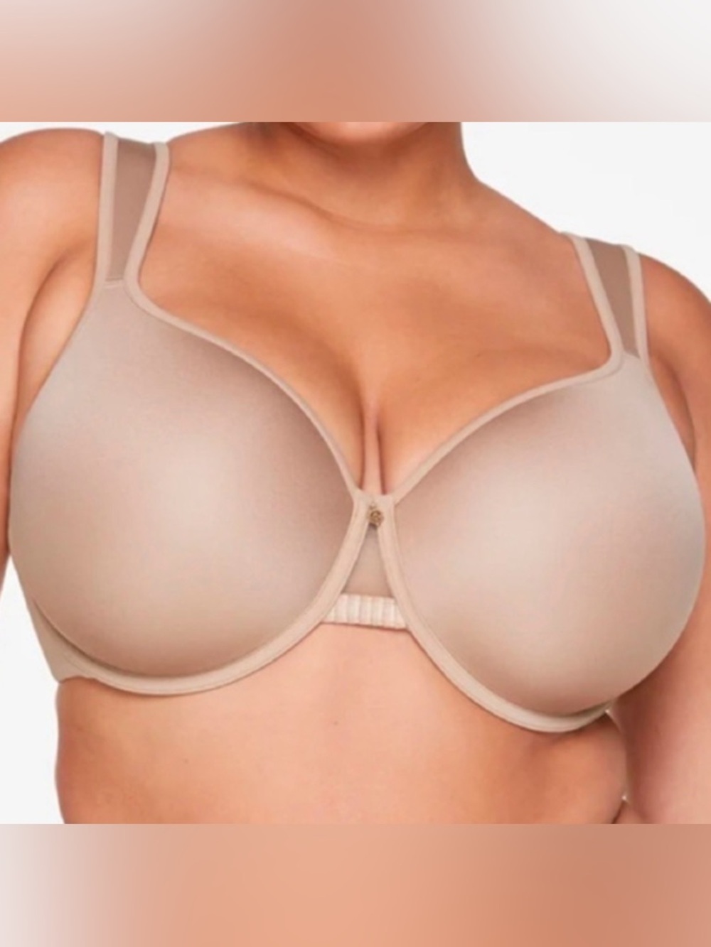 ThirdLove 24/7 Classic Perfect Coverage Bra - 42C Nude/Taupe comfy lightweight